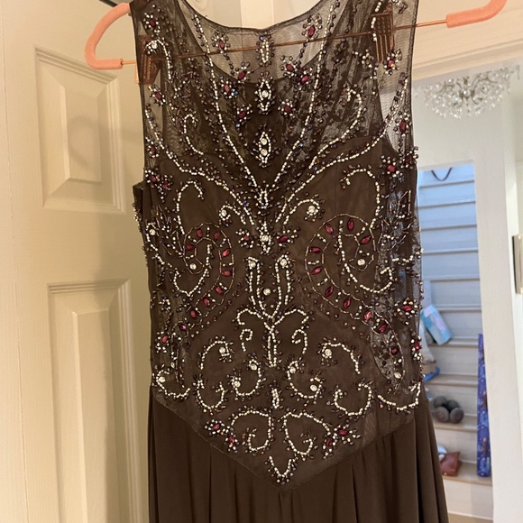 Gorgeous jeweled long gown . Worn only once ! - Picture 8 of 8